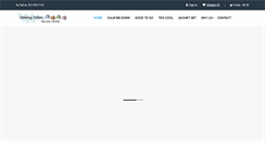 Desktop Screenshot of calmingcollars.com